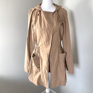 NWOT Love Tree utility long jacket